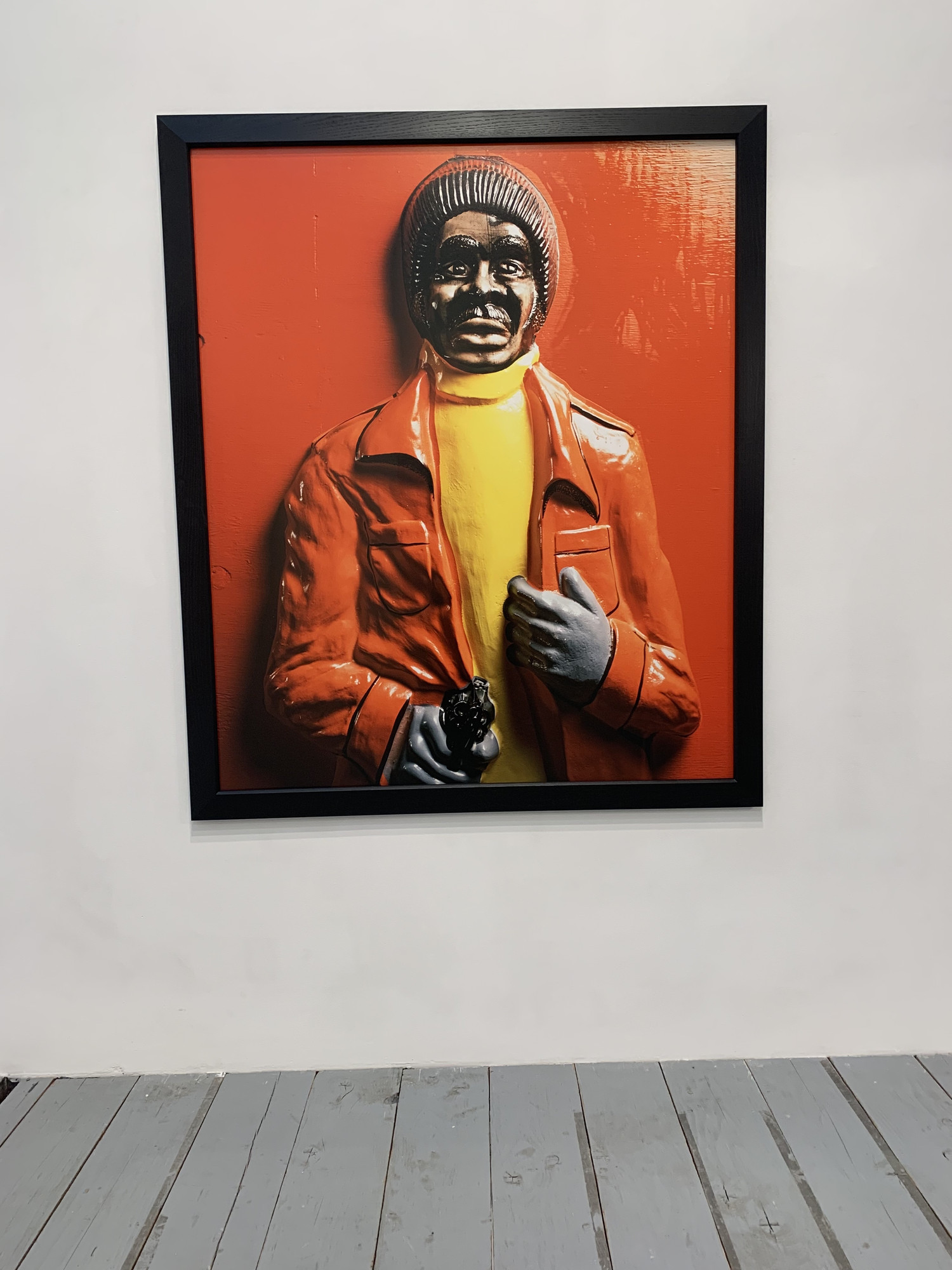 “Mr Red” Sir Real 3-D Shooting Range Hold Up Man Target by Caswell, 1970’s (Infamous) at Galerie Obadia
