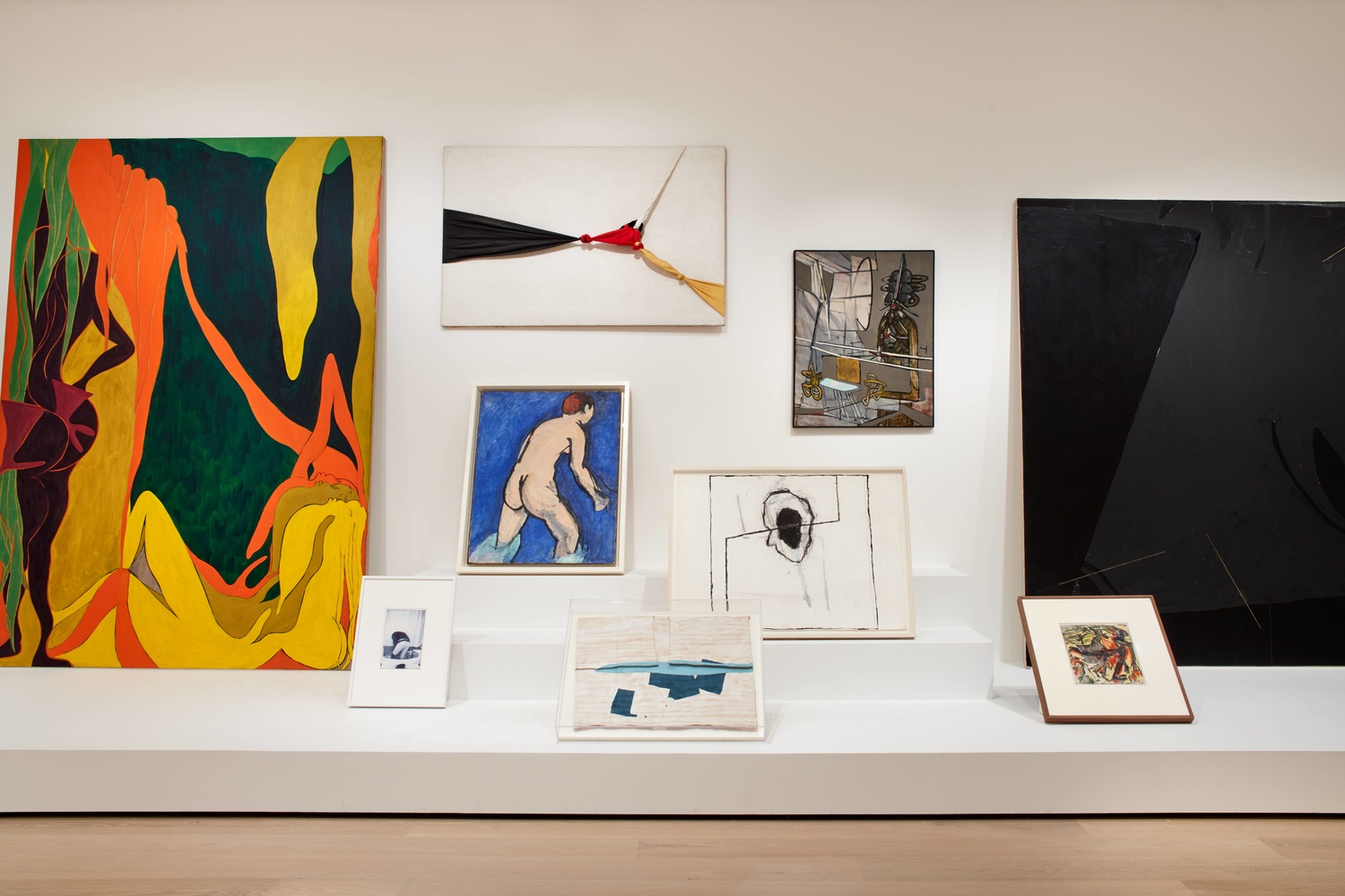 Installation view of the exhibition Artist’s Choice: Amy Sillman—The Shape of Shape, The Museum of Modern Art, New York, October 21, 2019–April 20, 2020. Digital Image © 2019 The Museum of Modern Art, New York. Photo: Heidi Bohnenkamp