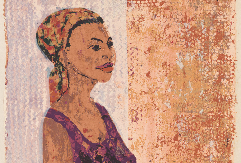 Betye Saar. Anticipation. 1961. Screenprint. Composition (irreg.): 18 1/8 × 14 7/16&#34; (46.1 × 36.7 cm); sheet: 21 11/16 × 16 15/16&#34; (55.1 × 43.1 cm). The Candace King Weir Endowment for Women Artists. Photo: Robert Gerhardt
