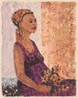 Betye Saar. Anticipation. 1961. Screenprint. Composition (irreg.): 18 1/8 × 14 7/16" (46.1 × 36.7 cm); sheet: 21 11/16 × 16 15/16" (55.1 × 43.1 cm). The Candace King Weir Endowment for Women Artists. Photo: Robert Gerhardt