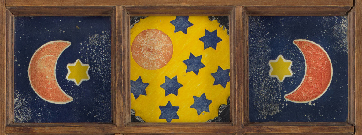 Betye Saar. Black Girl’s Window (detail). 1969