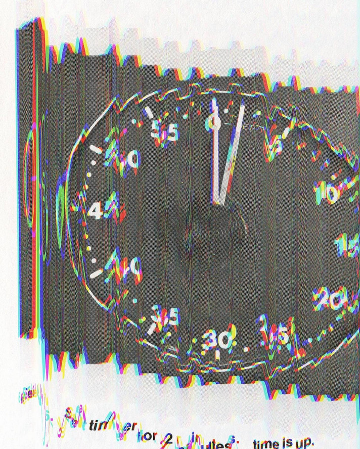 Sara Cwynar. Time Is Up 2 (Darkroom Manuals). 2018