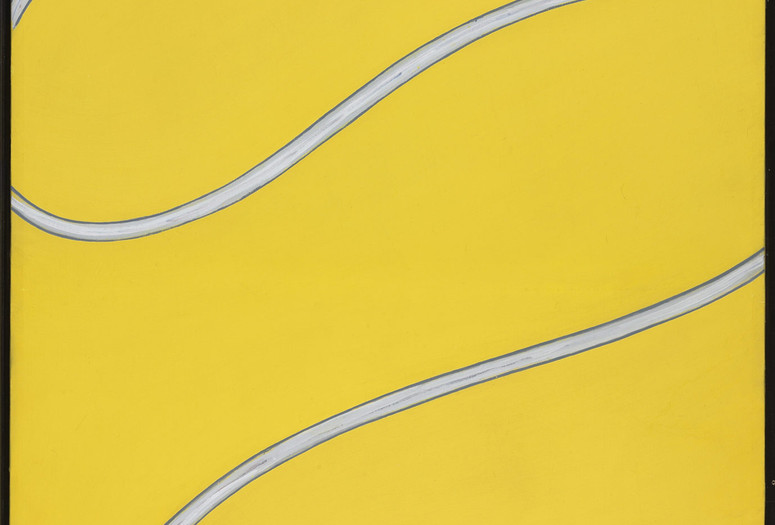 Donald Judd. Untitled. 1960. Oil on canvas, 70 × 47 7/8″ (177.8 × 121.6 cm). National Gallery of Canada, Ottawa © 2020 Judd Foundation / Artists Rights Society (ARS), New York