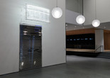 Philippe Parreno. Installation view of the commission Echo. 2019. Mixed media. Sound design: NicolasBecker; Music: Arca; Code: Carrie Kengle and Bruno Kruse; Program: Lex and Gwilym Gold (Bronze). Digital Image © 2019 The Museum of Modern Art, New York. Photo: Heidi Bohnenkamp