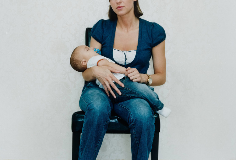 Rineke Dijkstra. Almerisa, Zoetermeer, The Netherlands. June 19, 2008. Chromogenic color print, 13 11/16 × 11" (34.7 × 28 cm). Gift of the photographer. © 2020 Rineke Dijkstra