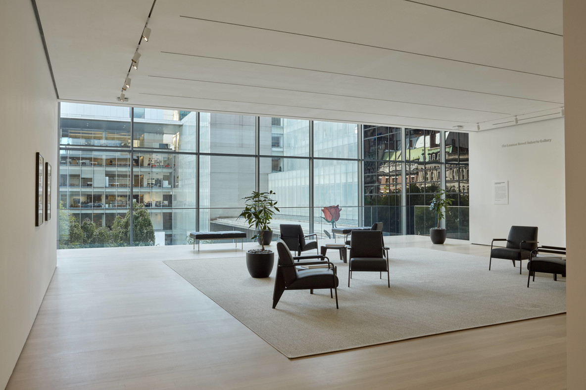 The Leanne Bovet Roberts Gallery, on the third floor of the north wing
