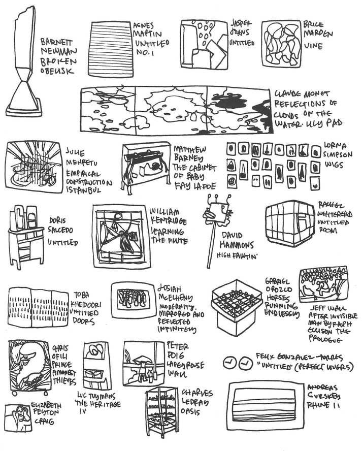 From The Every Piece of Art in the Museum of Modern Art Book, 2009