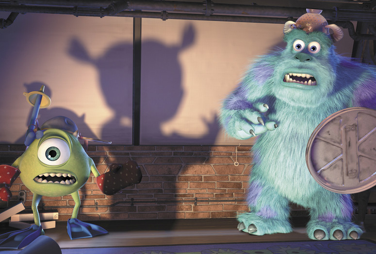 Monsters, Inc. 2001. USA. Directed by Pete Docter, David Silverman, Lee Unkrich. Courtesy Photofest. © Disney Enterprises, Inc./Pixar Animation Studios