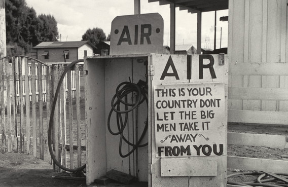Dorothea Lange. Kern County, California, November 1938. Gelatin silver print, printed 1965. 12 7/16 x 12 1/2&#34; (31.6 x 31.7 cm). Purchase