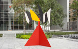 Alexander Calder. Sandy’s Butterfly. 1964. Steel, stainless sheet steel, iron rods, and paint, 12' 8" × 9' 2" × 8' 7" (386 × 279 × 261 cm). Gift of the artist. © 2021 Calder Foundation, New York/Artists Rights Society (ARS), New York