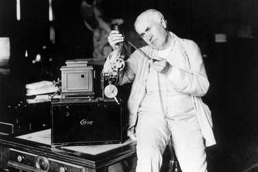 Thomas Edison. Courtesy Photofest