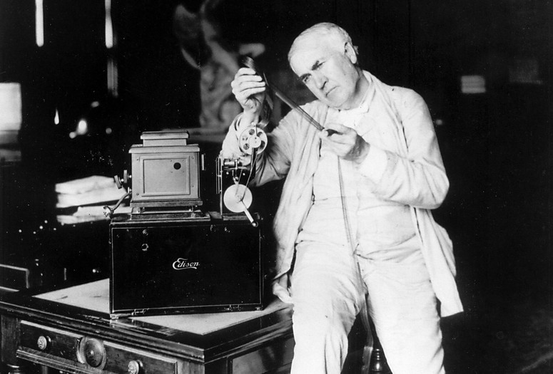 Thomas Edison. Courtesy Photofest