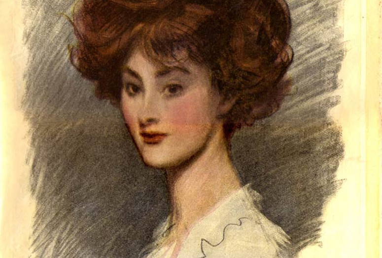 What Happened to Mary, on the cover of The Ladies’ World. August 1912
