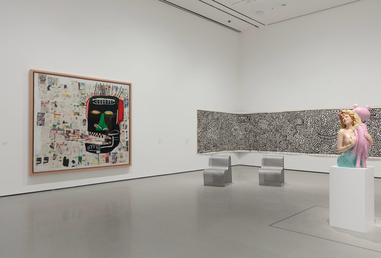 Installation view of the gallery Downtown New York. October 21, 2019–October 25, 2021. The Museum of Modern Art, New York. Digital Image © 2020 The Museum of Modern Art, New York. Photo by John Wronn