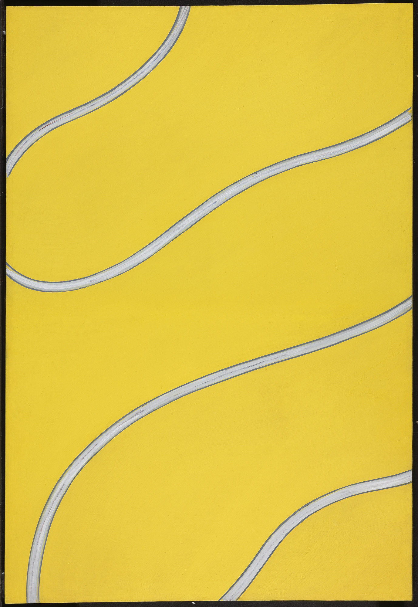 Donald Judd. _Untitled_. 1960. Oil on canvas. 70 × 47 3/4"" (177.8 × 121.3 cm). National Gallery of Canada, Ottawa. © 2020 Judd Foundation / Artists Rights Society (ARS), New York