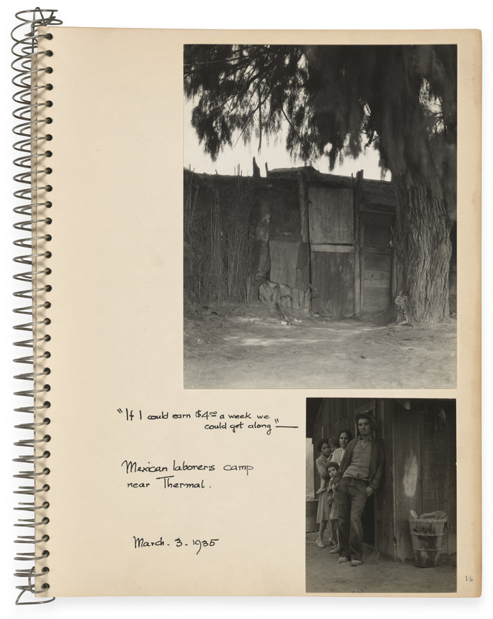 “Establishment of Rural Rehabilitation Camps for Migrants in California,” report for the California State Emergency Relief Administration (SERA) by Paul Schuster Taylor, March 15, 1935