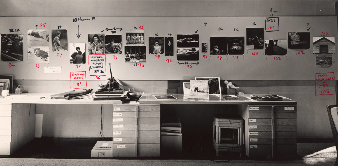 Rondal Partridge. Dorothea Lange Studio (Last Ditch). c. 1965. Departmental Collection, Department of Photography, The Museum of Modern Art