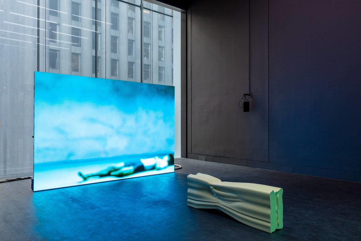 Installation view of the exhibition Shahryar Nashat: Force Life, February 1–March 8, 2020