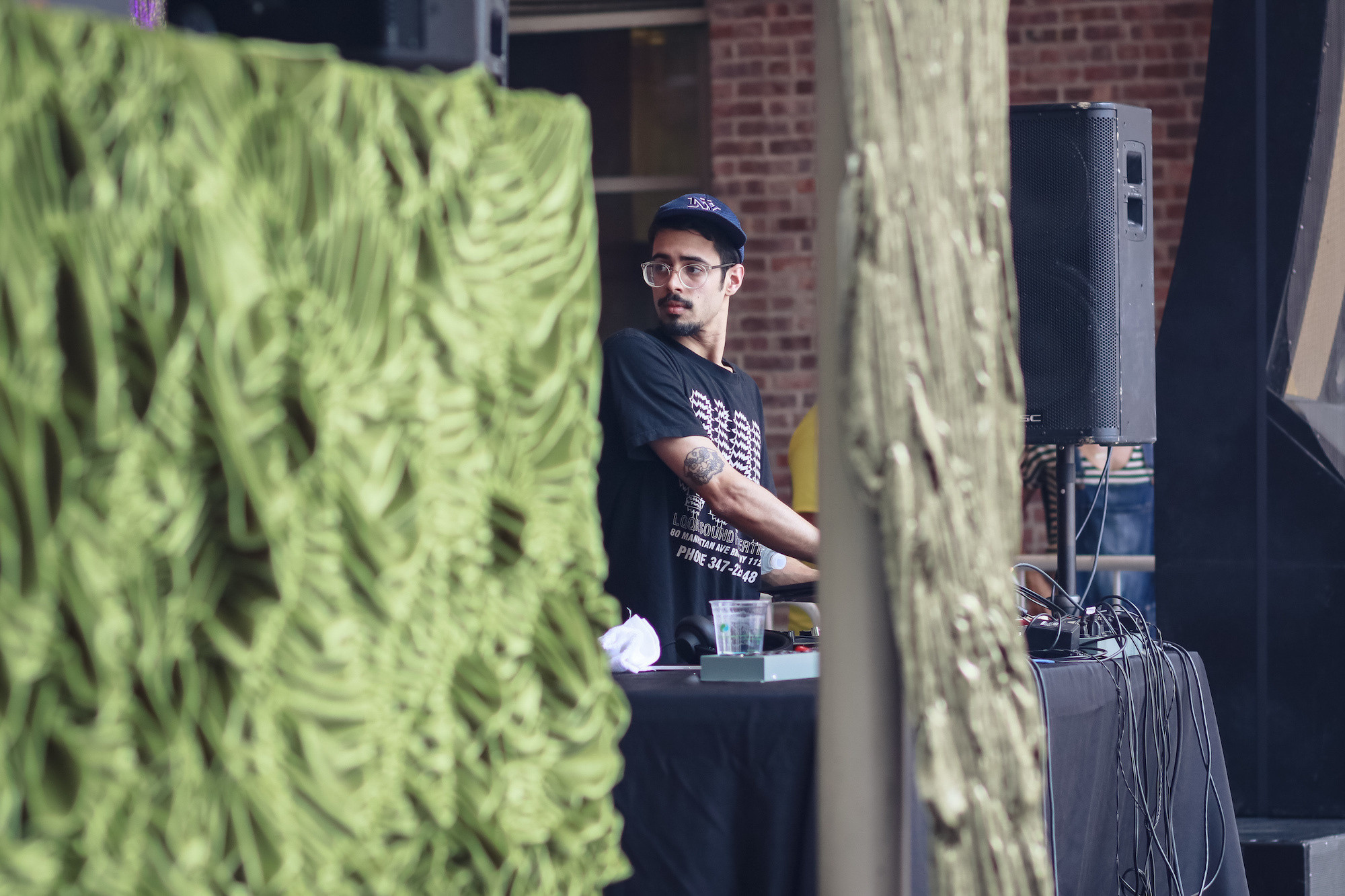 Warm Up on July 22, 2017, presented at MoMA PS1 as part of Warm Up 2017. Photo by Charles Roussel.