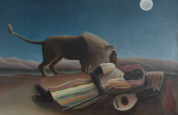 Vintage 1940s Henri Rousseau Vintage 1940s Henri Rousseau