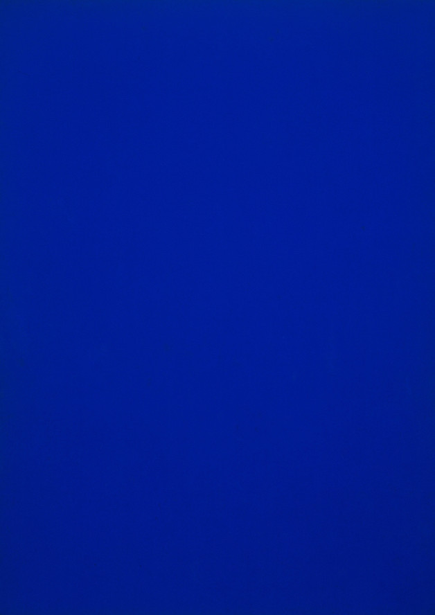 Yves Klein. Blue Monochrome. 1961