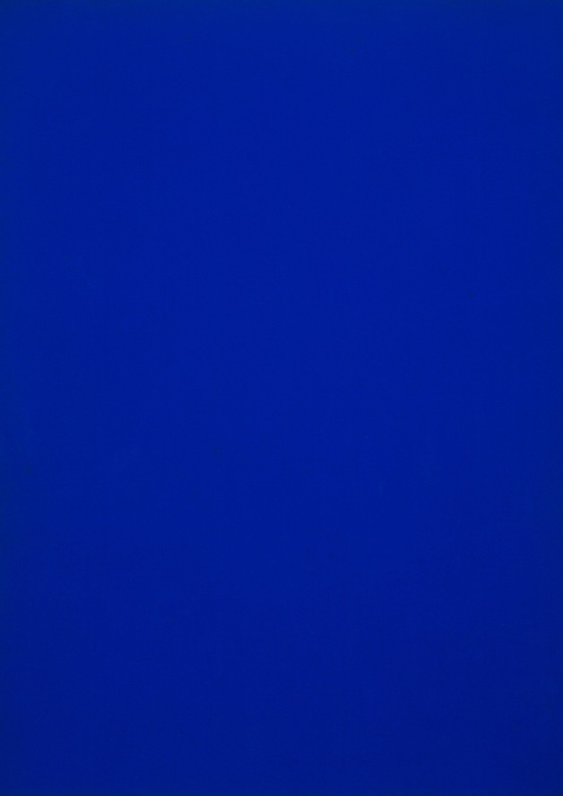 Yves Klein. Blue Monochrome. 1961
