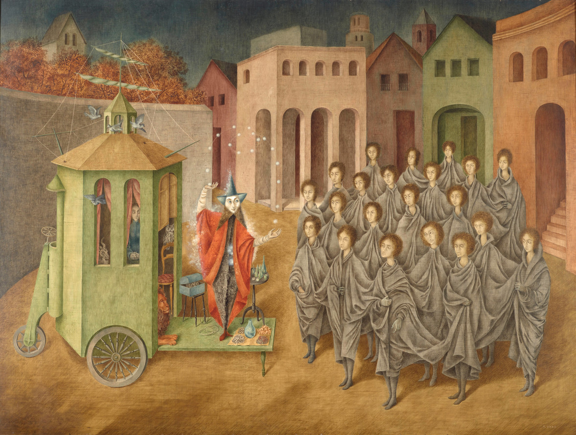 Remedios Varo. The Juggler (The Magician). 1956
