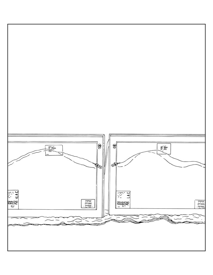 Twice Untitled (traced). 2004/2005/2019