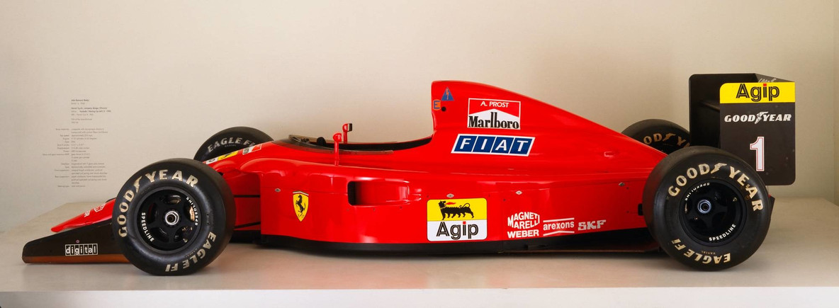 John Barnard, Ferrari S.p.A., Maranello, Italia. Auto de carreras Fórmula 1 (641/2). 1990