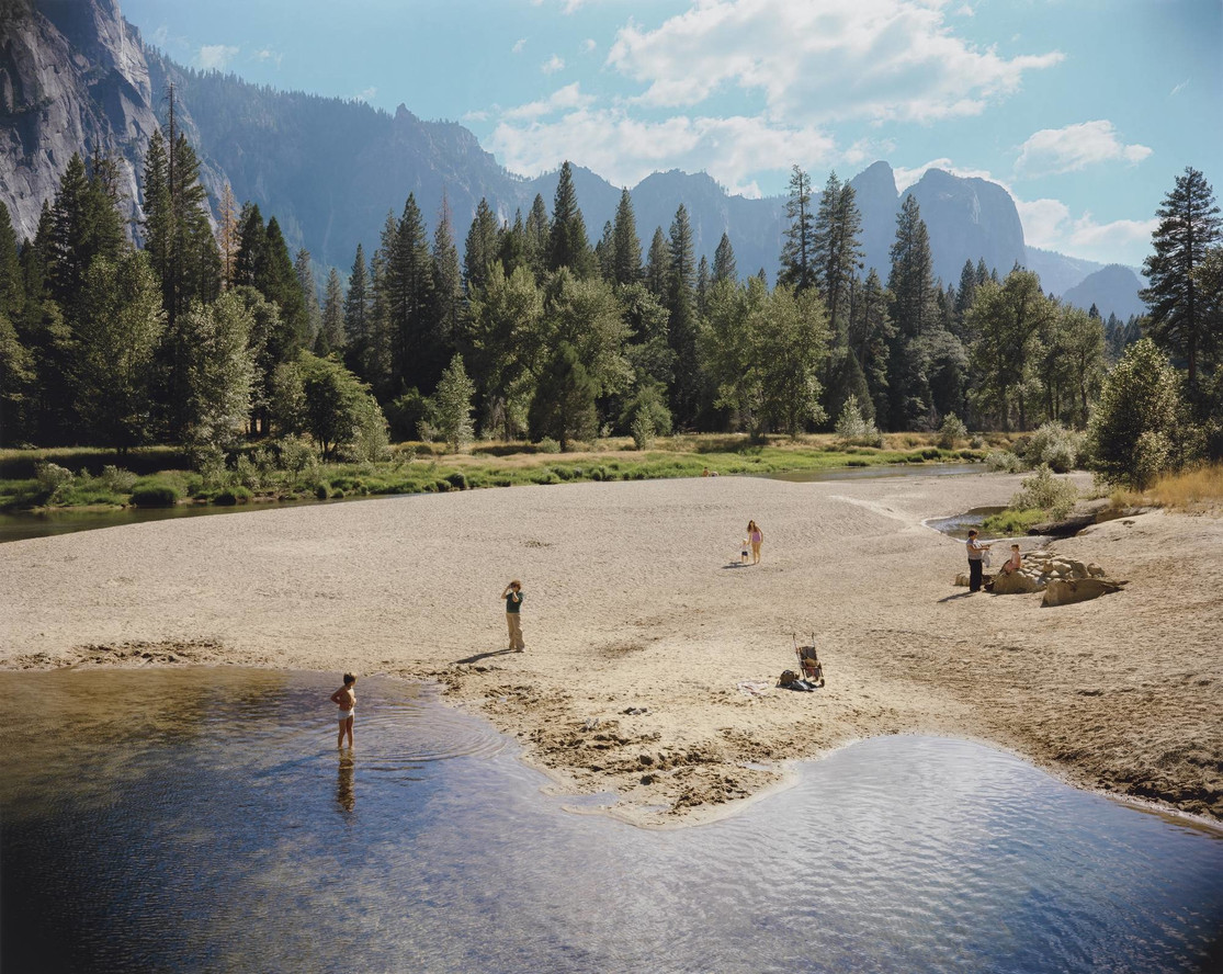 Stephen Shore. Río Merced, Yosemite National Park, California, Agosto 13, 1979. 1979