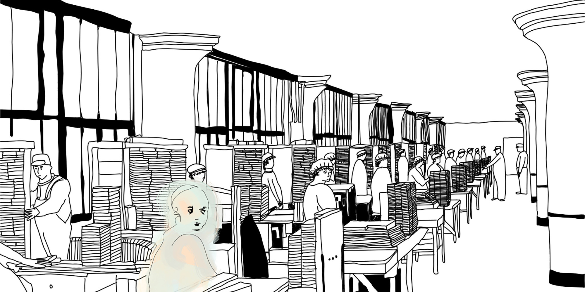 A panel from Erin Williams’s Love Sick (2020). Courtesy the artist