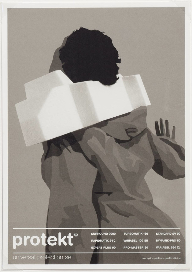Paul Kirps. protekt, universal protection set, A5 Card. 2002–03