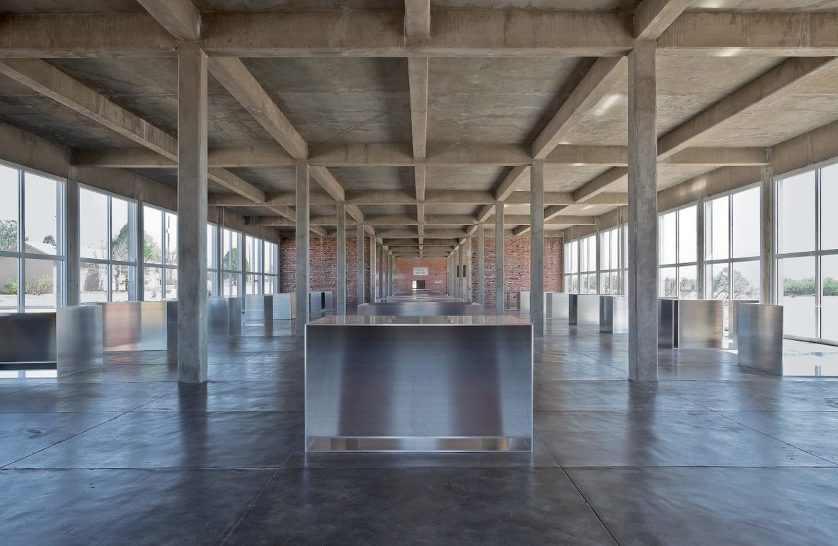 Donald Judd. 100 untitled works in mill aluminum. 1982–86