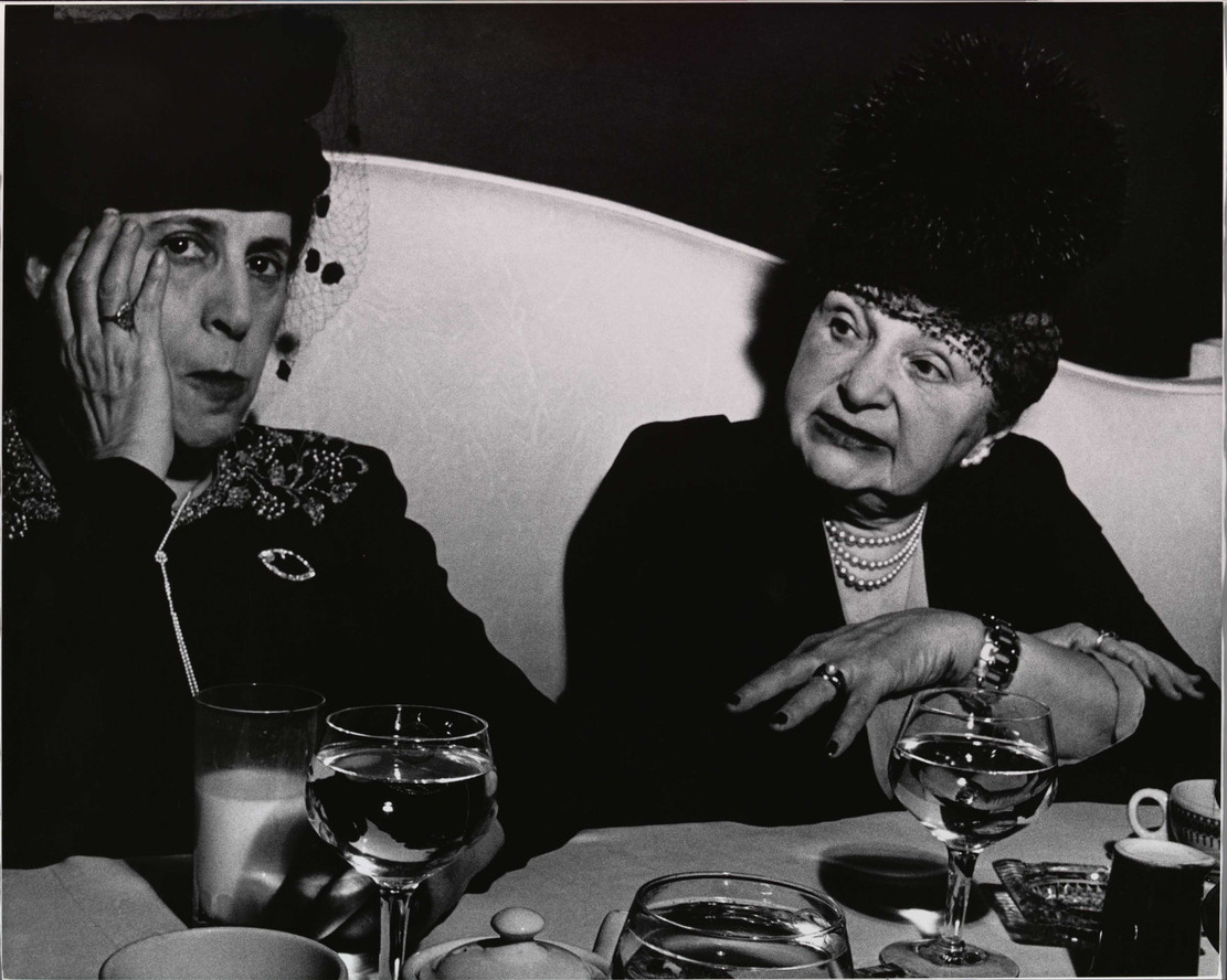 Lisette Model. Fashion Show, Hotel Pierre. 1943