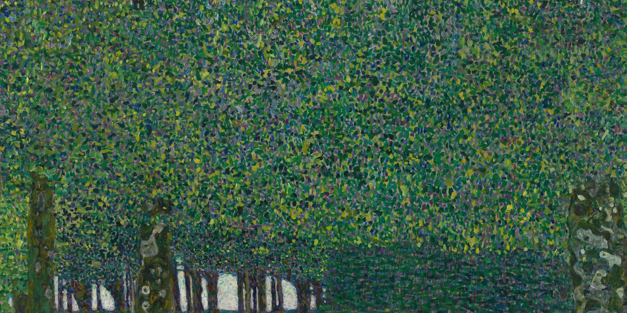 Gustav Klimt. The Park. 1910 or earlier. Oil on canvas, 43 1/2 × 43 1/2" (110.4 × 110.4 cm). Gertrud A. Mellon Fund
