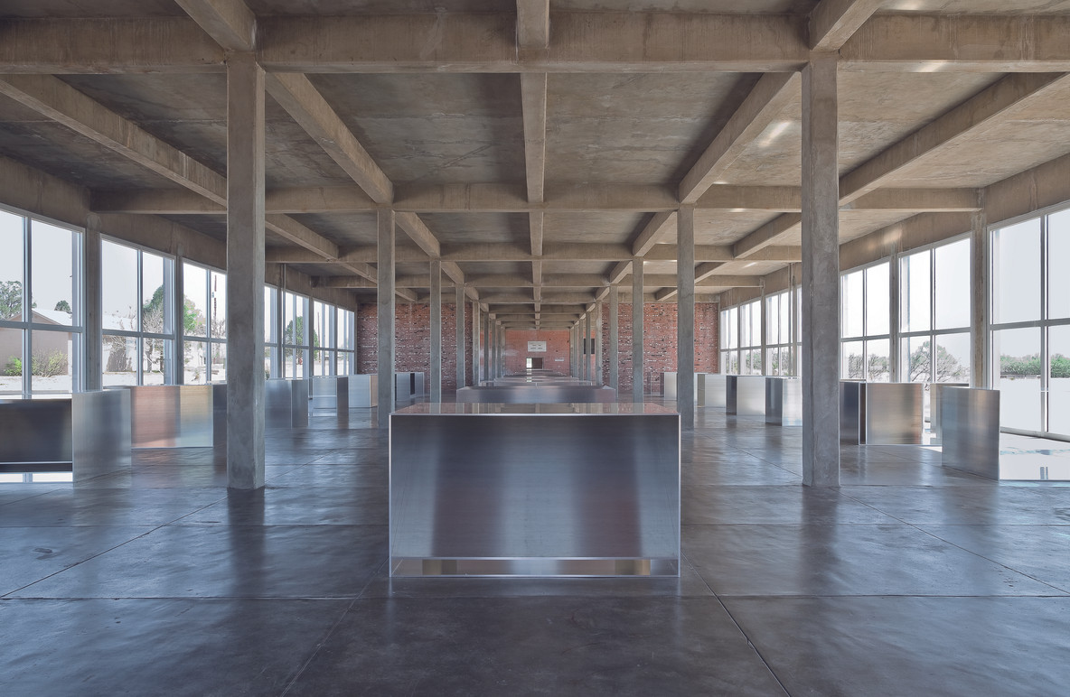 Donald Judd. 100 untitled works in mill aluminum. 1982–86