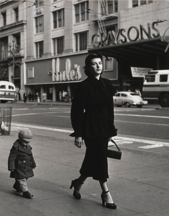 Dorothea Lange. Mother and Child, San Francisco. 1952