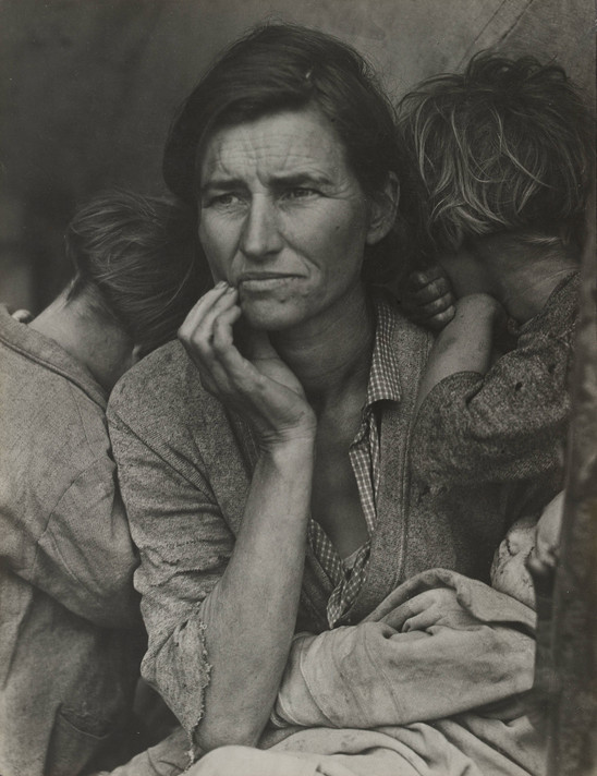 Dorothea Lange, Migrant Mother, Nipomo, California. March 1936
