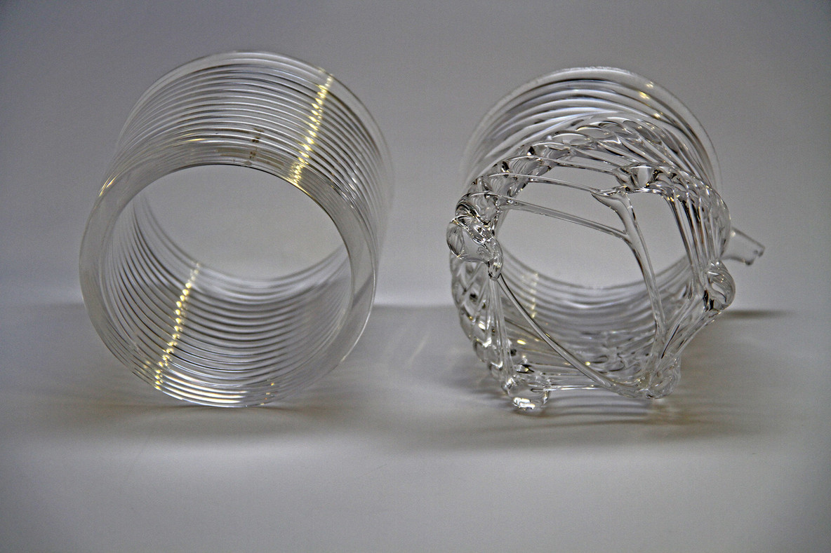Neri Oxman and The Mediated Matter Group. Glass I. 2015