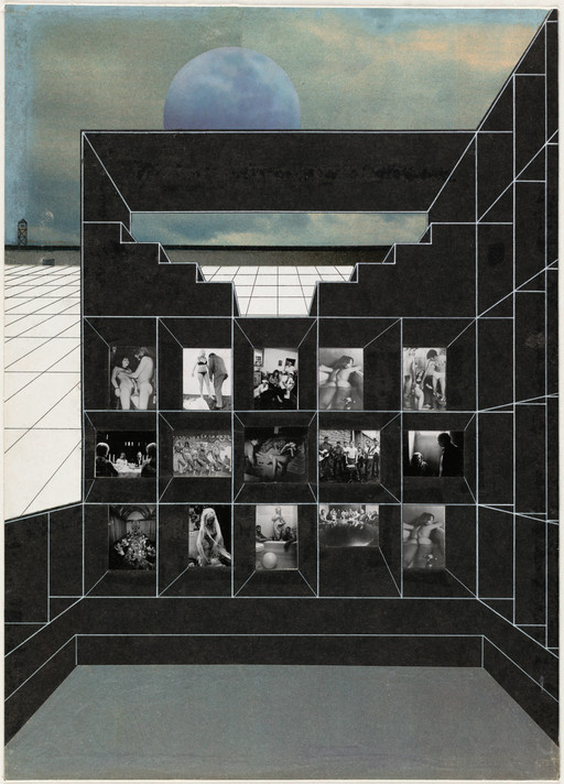 Rem Koolhaas, Elia Zenghelis, Madelon Vriesendorp, Zoe Zenghelis. Exodus, or the Voluntary Prisoners of Architecture: The Baths. 1972