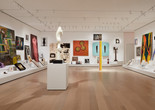 Installation view of Artist’s Choice: Amy Sillman—The Shape of Shape, The Museum of Modern Art, New York, October 21, 2019–April 12, 2020. © 2020 The Museum of Modern Art. Photo: Heidi Bohnenkamp