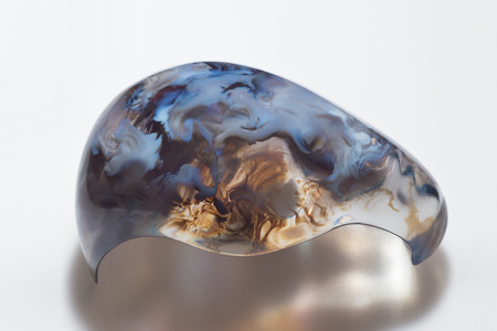 Neri Oxman and the Mediated Matter Group. Lazarus. 2016. Produced by, and in collaboration with, Stratasys, Ltd. Courtesy the Mediated Matter Group