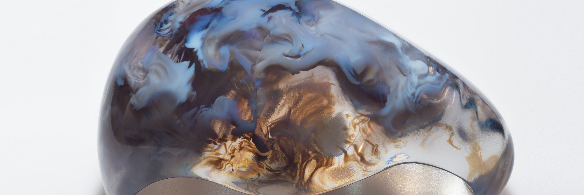 Neri Oxman and the Mediated Matter Group. Lazarus. 2016. Produced by, and in collaboration with, Stratasys, Ltd. Courtesy the Mediated Matter Group