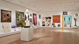 Installation view of Artist’s Choice: Amy Sillman—The Shape of Shape, The Museum of Modern Art, New York, October 21, 2019–April 12, 2020. © 2020 The Museum of Modern Art. Photo: Heidi Bohnenkamp