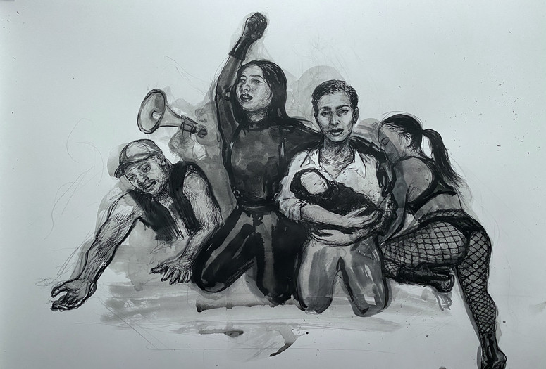 International Whores’ Day Zine. Artwork by niko.