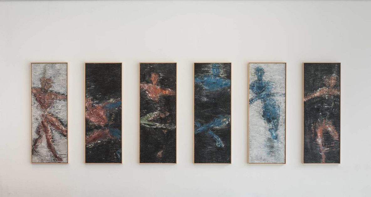 Susan Rothenberg. 1, 2, 3, 4, 5, 6. 1988