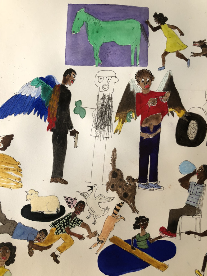 Ralph Lemon. Untitled. 2018