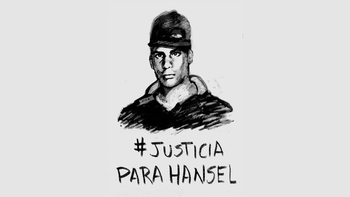 Camila Lobon’s drawing of Hansel Ernesto Hernández-Galiano, 2020