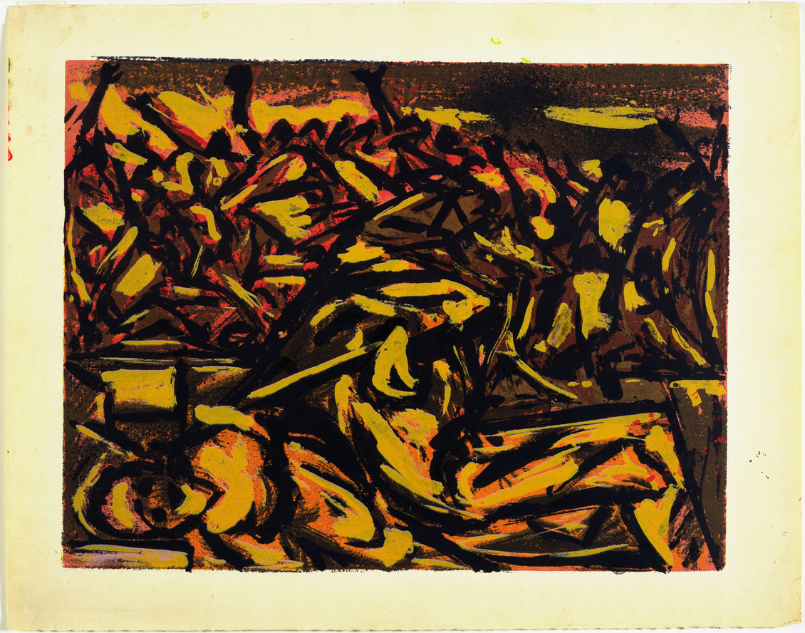 Jackson Pollock. Untitled. c. 1938–41
