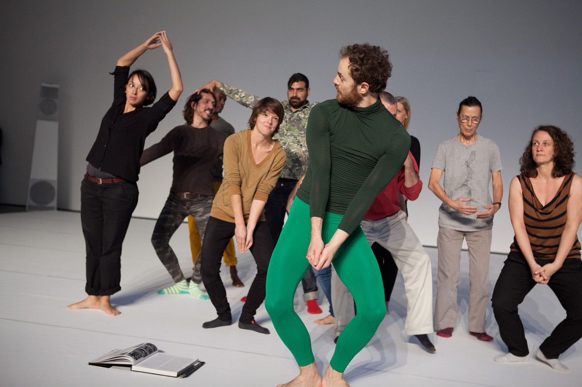 Boris Charmatz. Flip Book, performed as part of Musée de la dance: Three Collective Gestures, November 1–3, 2013